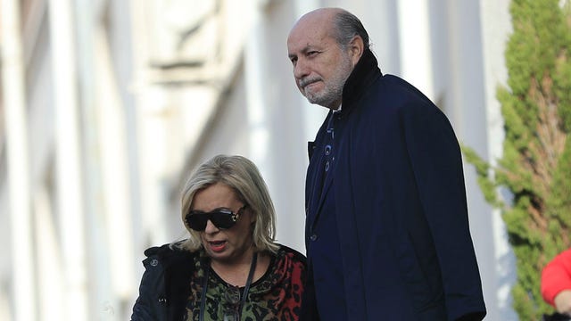 Carmen Borrego junto a su marido Carlos Bernal