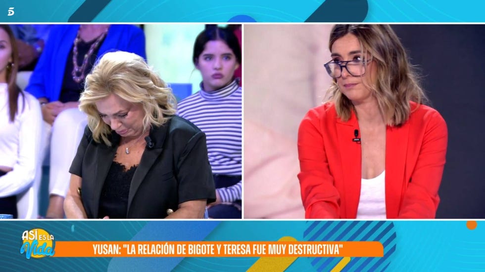 carmen borrego se rompe en asi es la vida