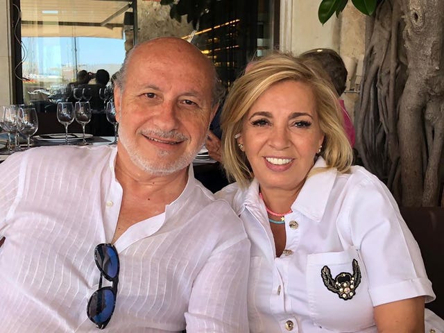 carmen borrego con su marido