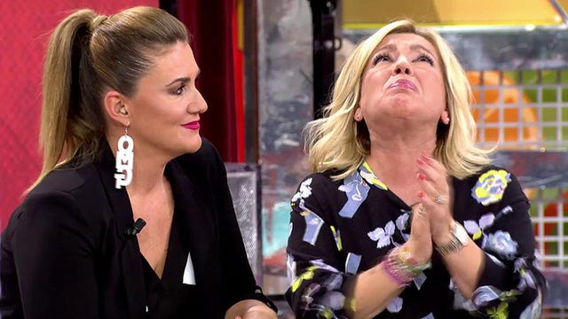 Carmen Borrego se rompe al hablar de la recuperación de su hermana Terelu Campos