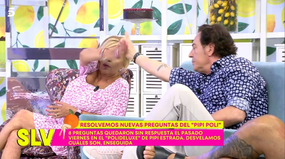 el gesto de carmen borrego con pipi estrada que podría molestar a terelu campos