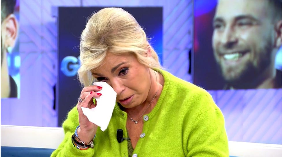 carmen borrego llora en el programa vamos a ver
