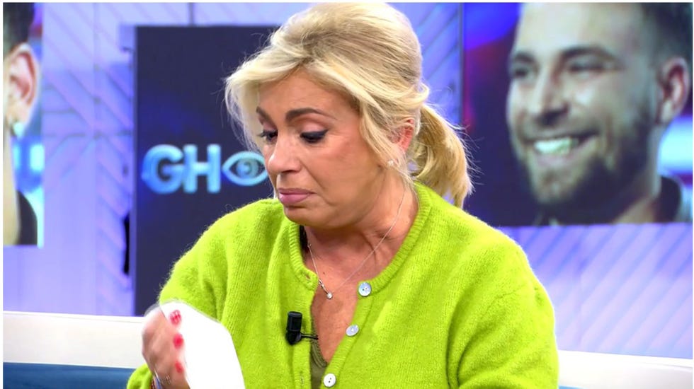 carmen borrego llora en el programa vamos a ver