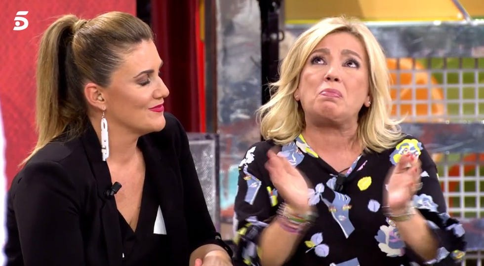 Carmen Borrego se rompe al hablar de la recuperación de su hermana Terelu Campos
