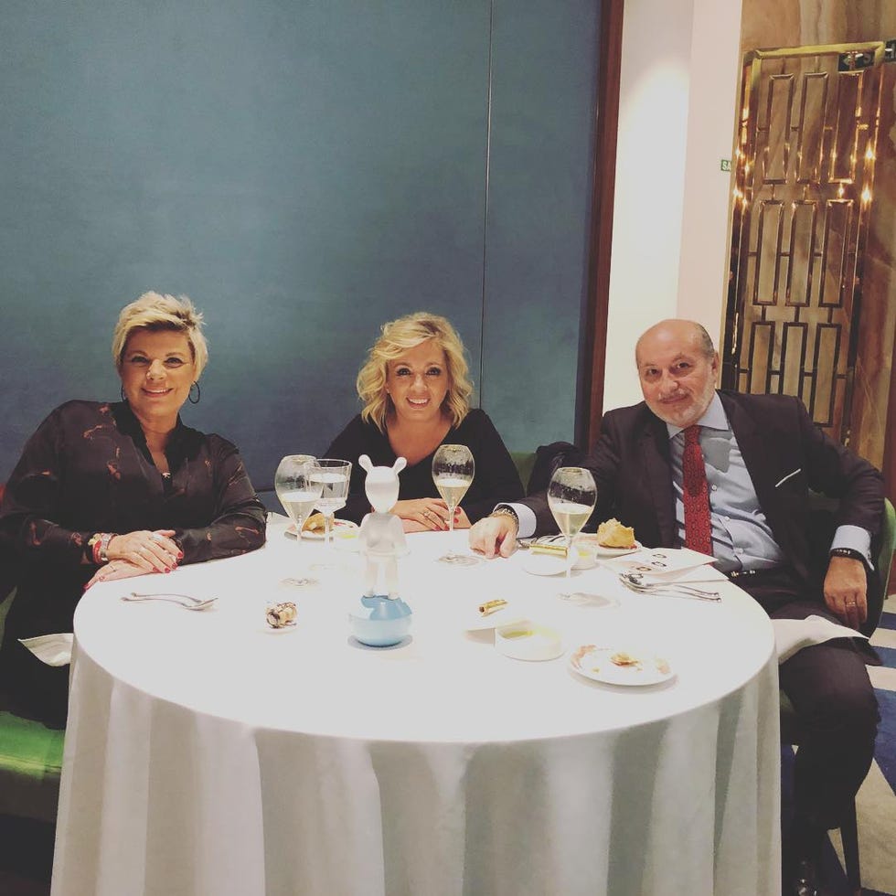 Terelu Campos, Carmen Borrego y José Carlos Bernal