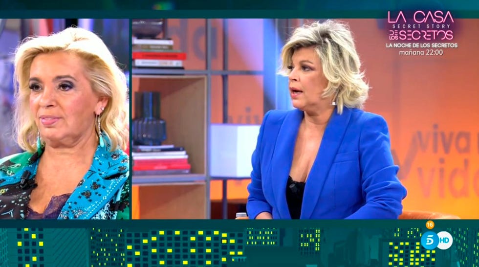 carmen borrego responde a terelu campos en 'sábado deluxe'