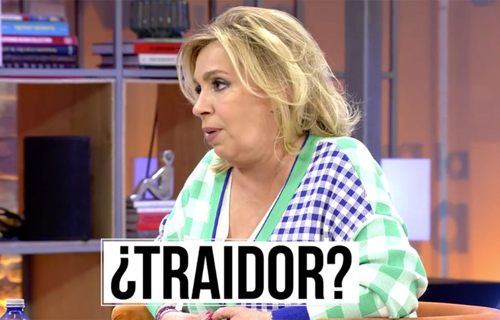 carmen borrego abandona 'viva la vida', entre lágrimas tras ser acusada de 'traidora'