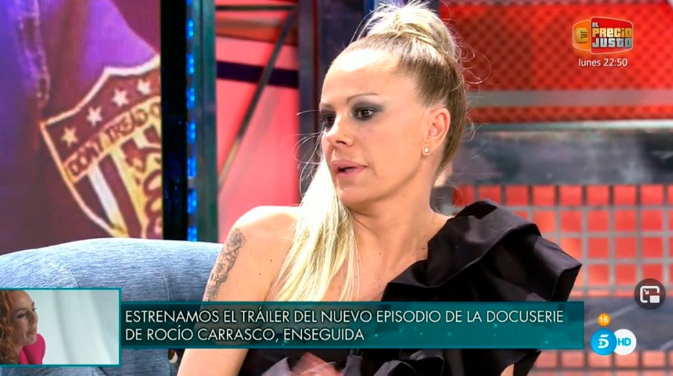 carmen lópez, ex de antonio david flores, se sienta en 'sábado deluxe' para recordar su relación