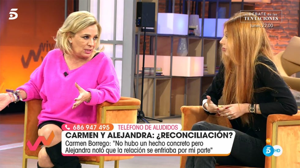 carmen borrego y alejandra rubio