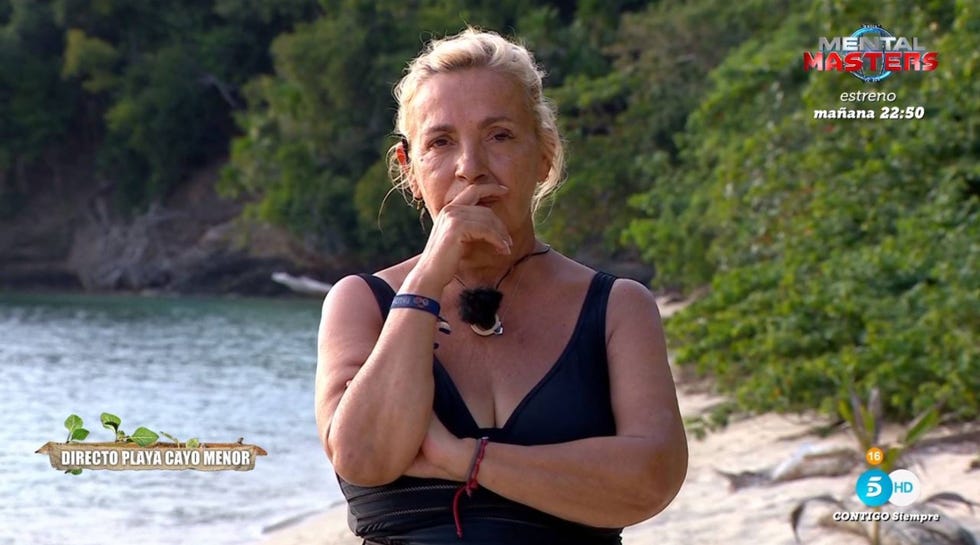 carmen borrego en supervivientes