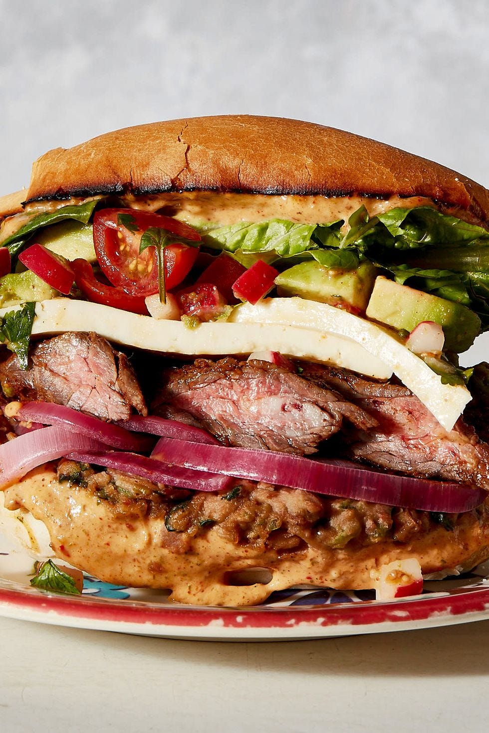 carne asada torta