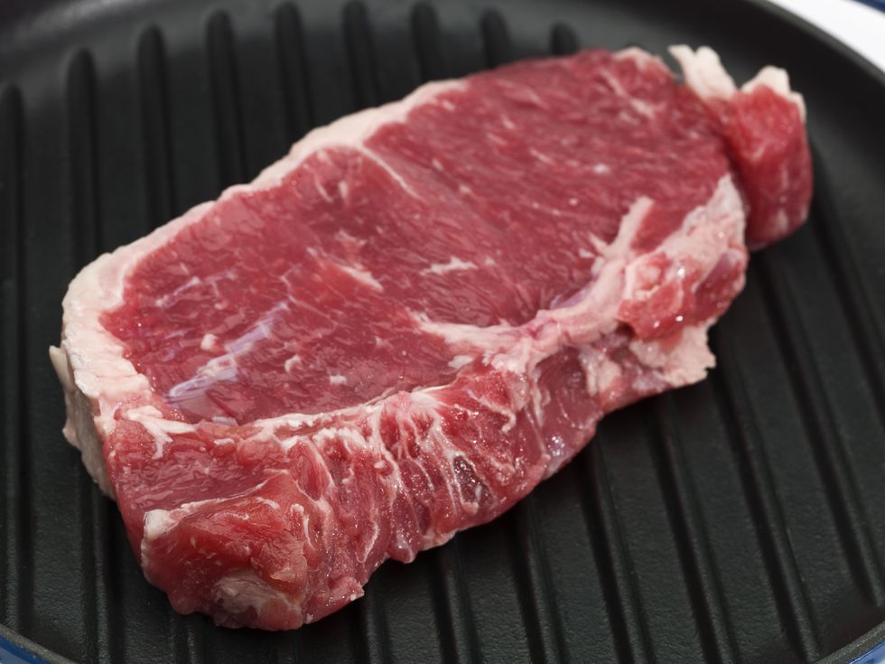 Dish, Food, Red meat, Kobe beef, Animal fat, Cuisine, Beef, Flat iron steak, Sirloin steak, Beef tenderloin, 
