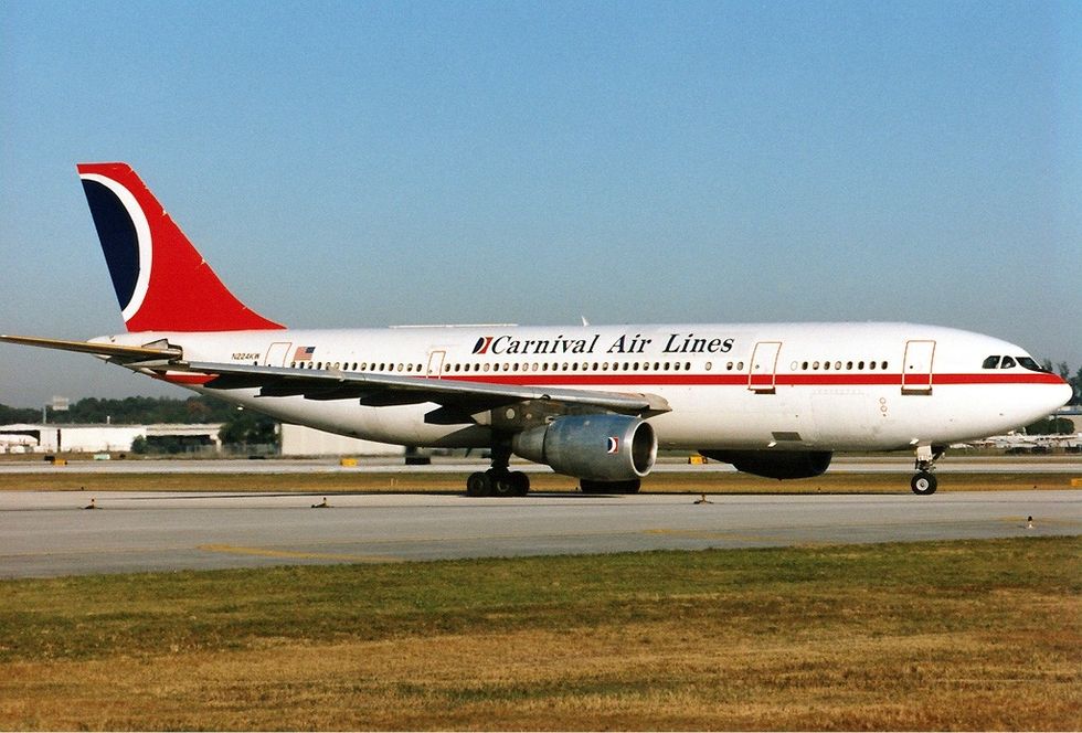 carnival air lines aircraft, archival