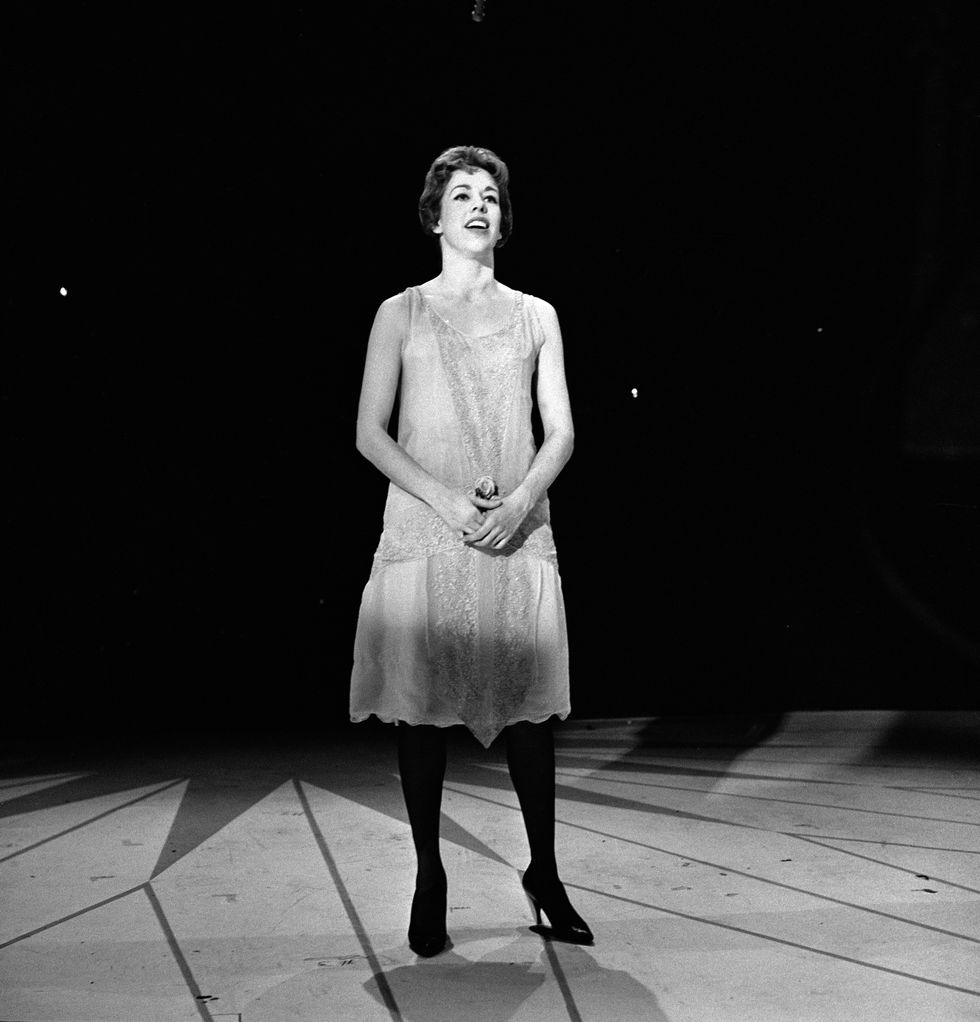 Carol Burnett performs on an episode of 'The Garry Moore Show,' New York, New York, October 30, 1959