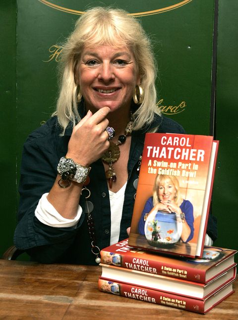 carol thatcher   book signing
