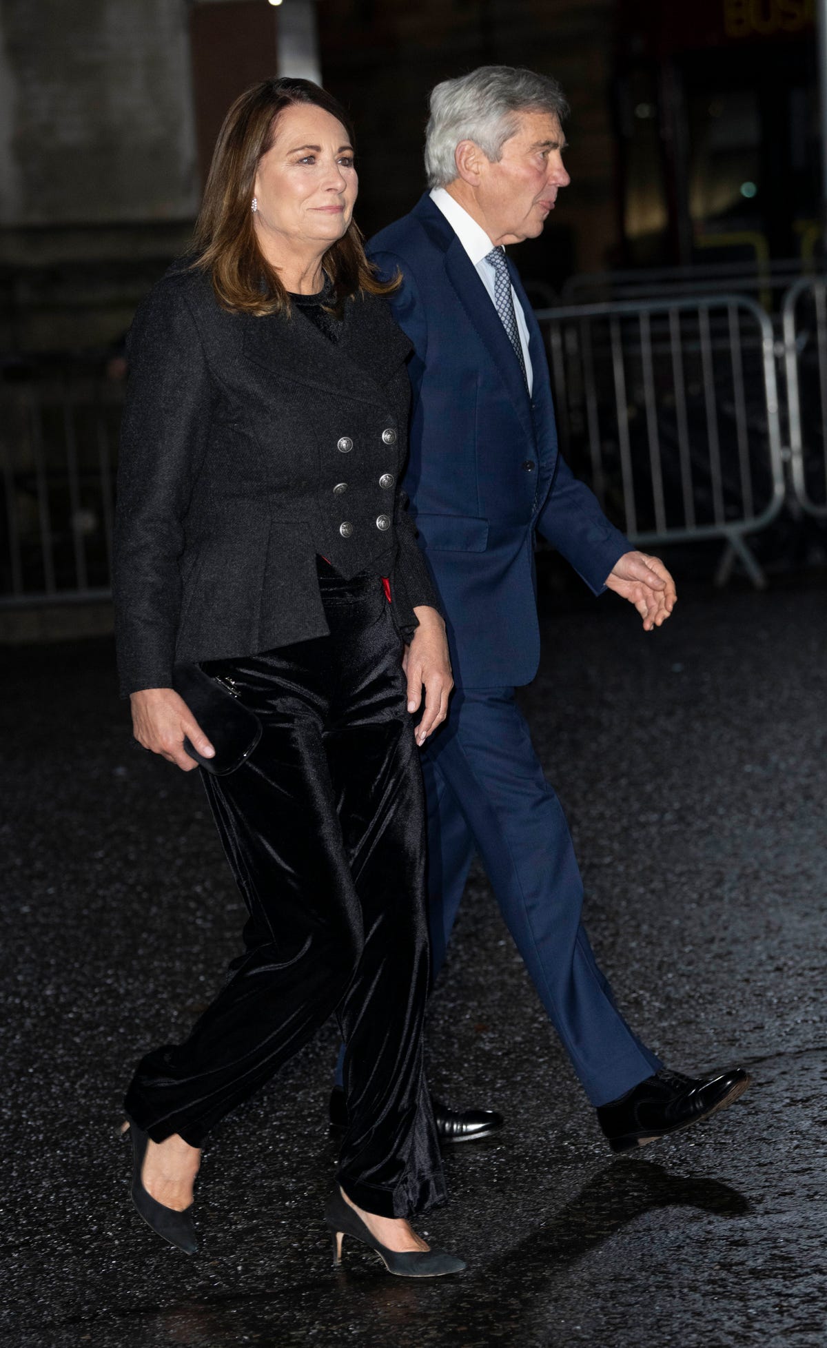 Photos: Carole and Michael Middleton Attend Kate, Princess of Wales' Christmas Service