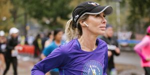 Carole Radziwill NYC Marathon