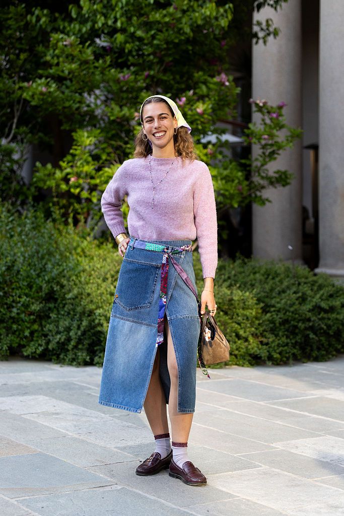 milan design week 2025 street style