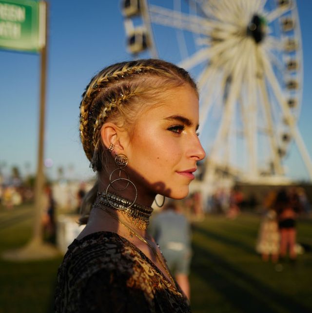 street style and celebrity sightings during coachella festival