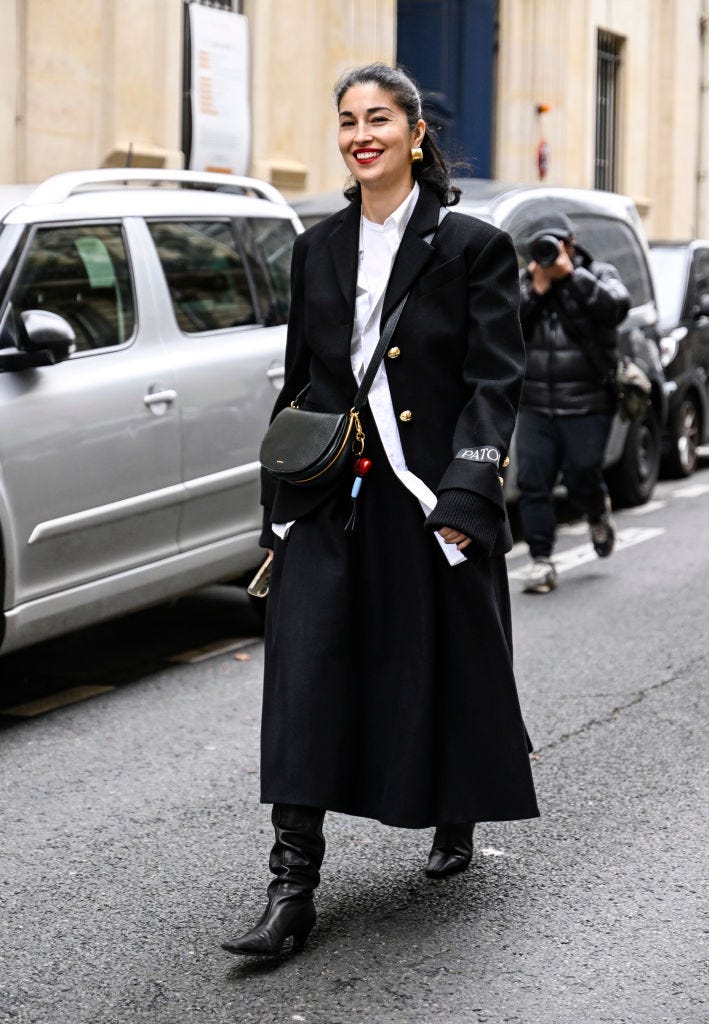 street style paris fashion week womenswear springsummer 2025 day eight