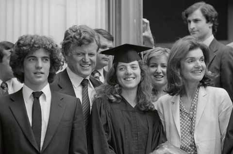 Kennedy Family Members Attending Caroline Kennedy's Graduation