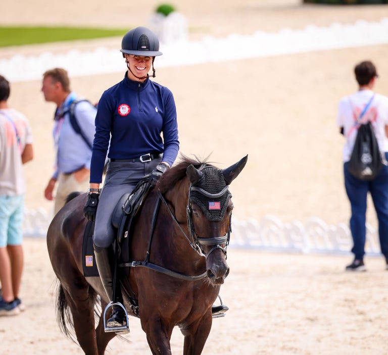 2024 Paris Olympics Team USA Equestrians Will Coleman and Caroline