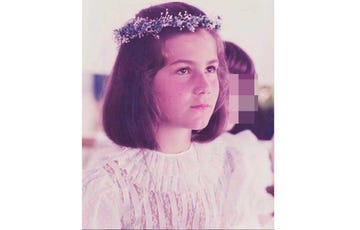 Carlota Corredera primera comunión