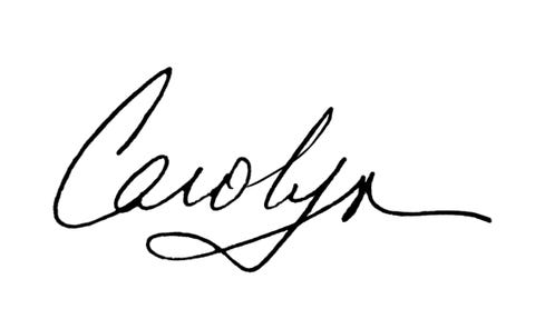 carolyn forté's signature