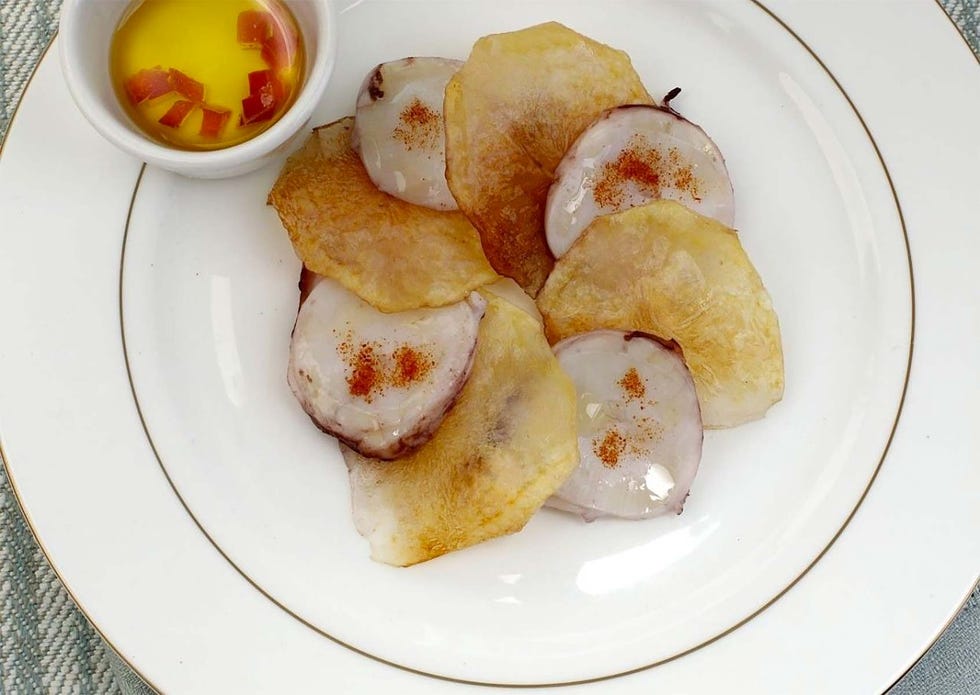 carpaccio de pulpo