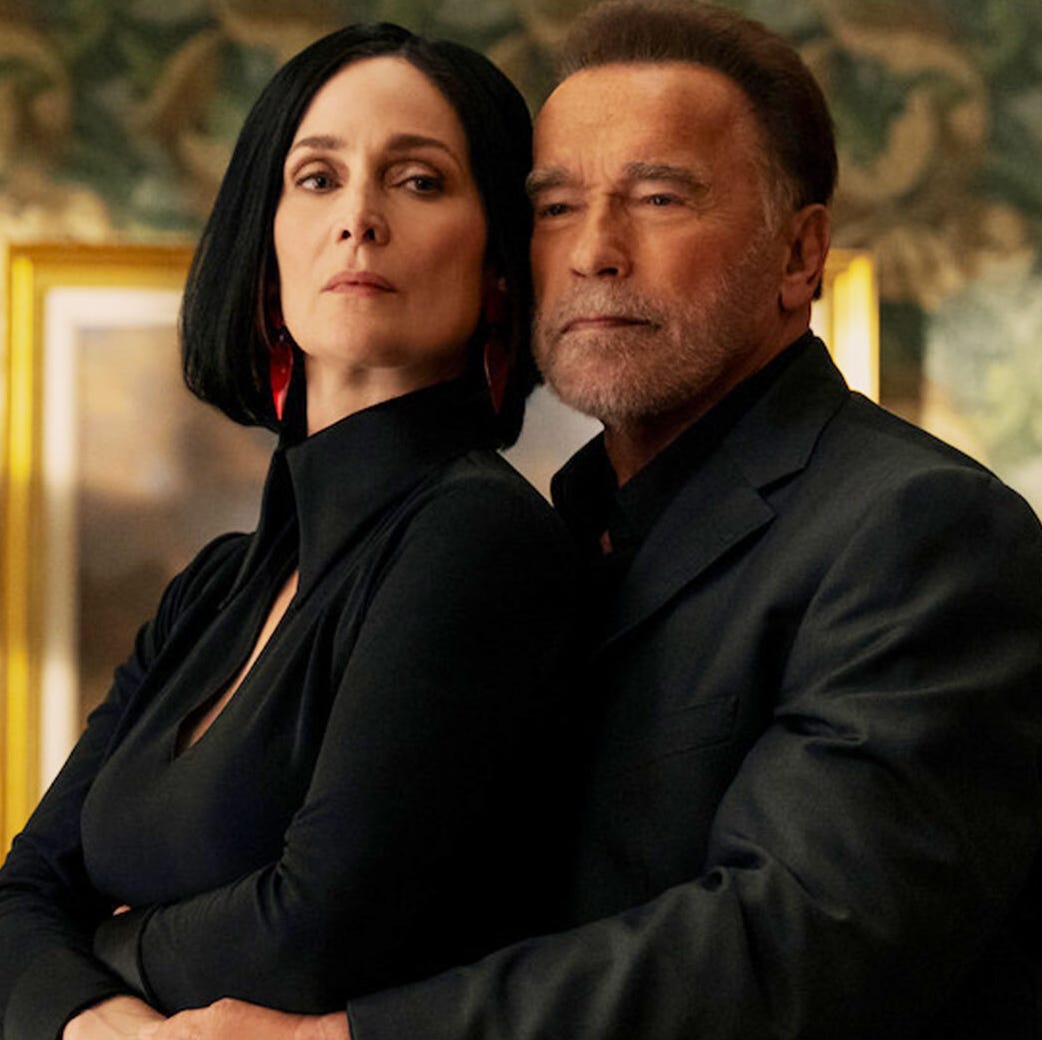 Carrie-Anne Moss Brings Her 'Matrix' Prowess to 'FUBAR' Season 2. Has Arnold Met His Match?