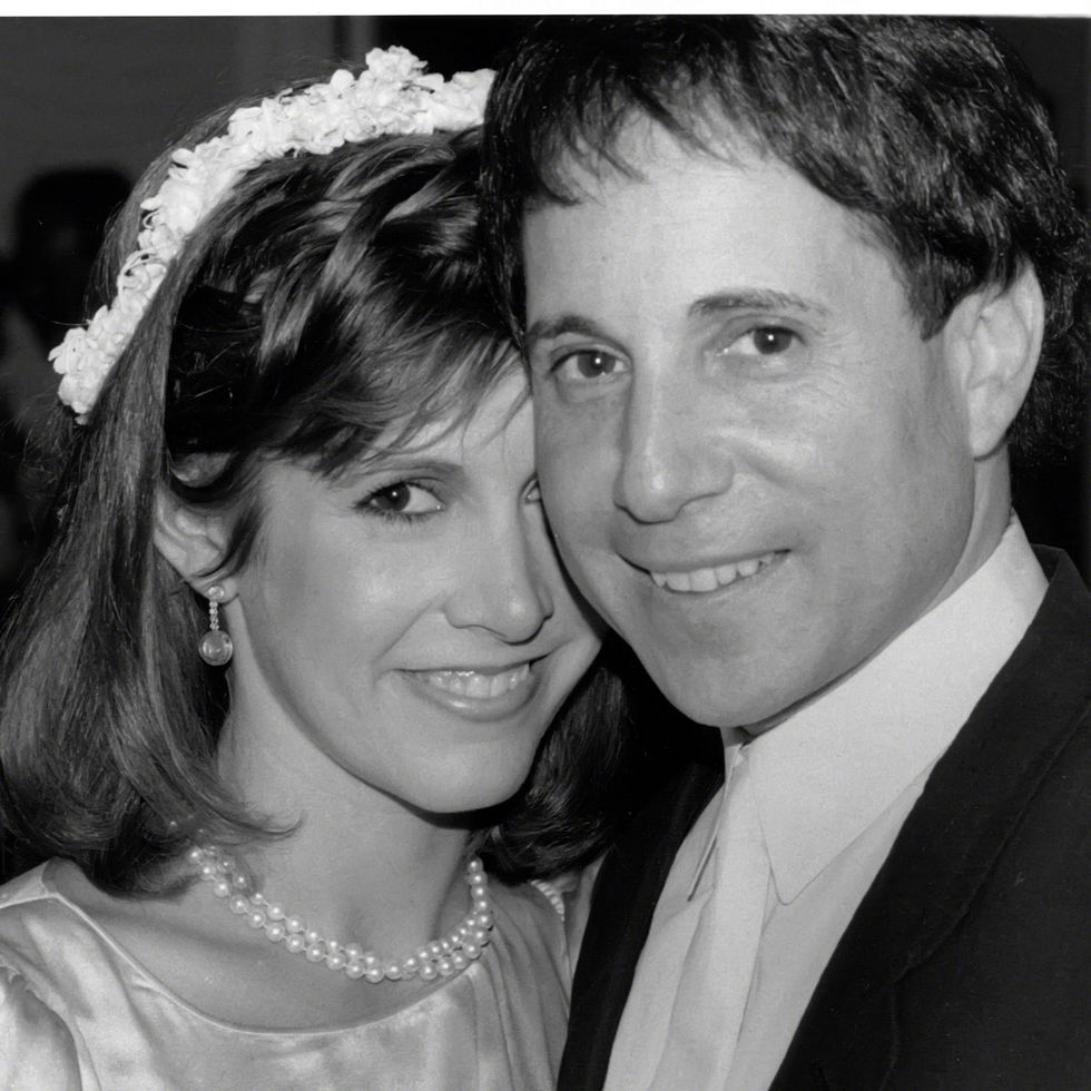 carrie fisher and paul simon...