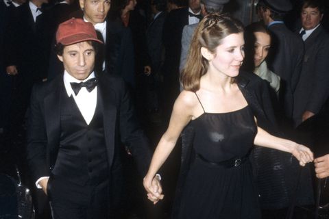 Carrie Fisher and Paul Simon Sighting in London - May 2, 1978