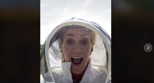 carrie underwood beekeeping tiktok