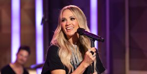 miami beach, florida may 03 carrie underwood performs at siriusxms town hall with carrie underwood from the siriusxm miami studios on may 03, 2023 in miami beach, florida photo by emma mcintyregetty images for siriusxm