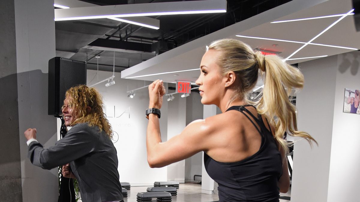 What Carrie Underwood Works Out In