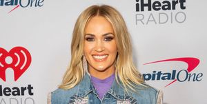 carrie underwood 2022 iheartcountry festival press room