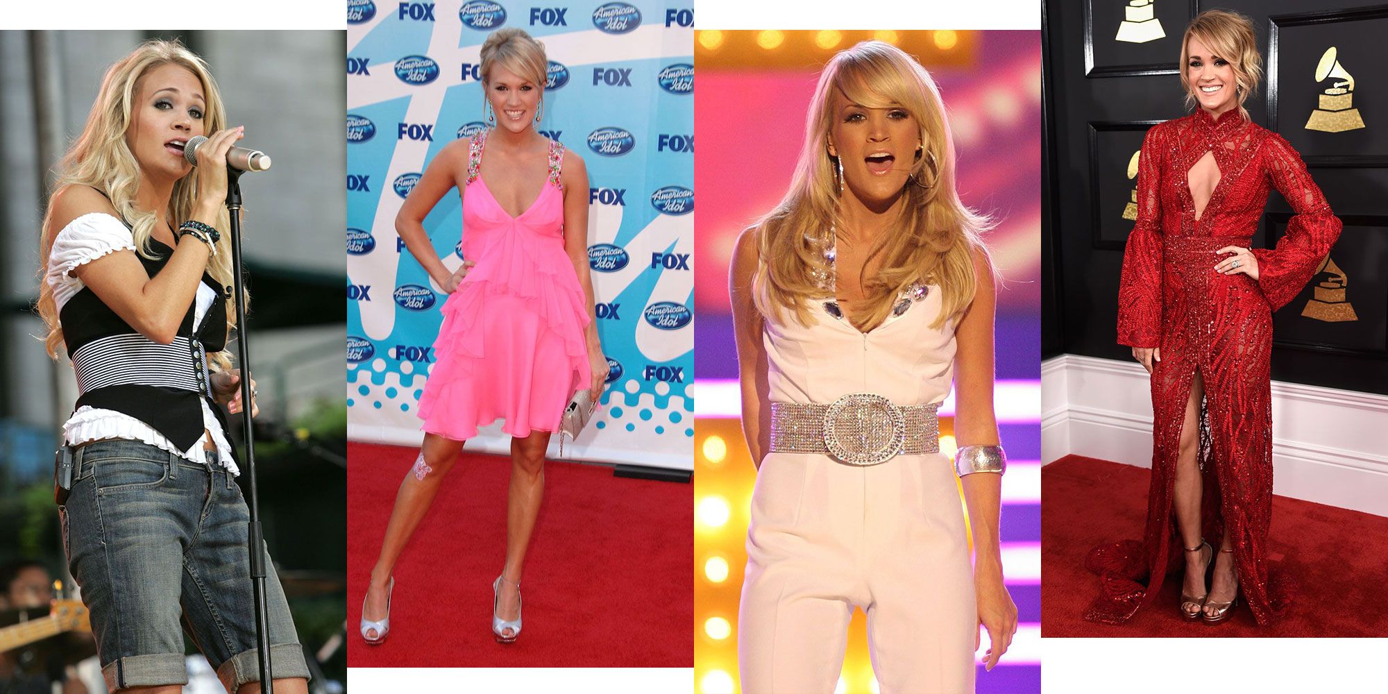 2000px x 1000px - Carrie Underwood Style Evolution - 40 Photos Showing Carrie Underwood's  Transformation