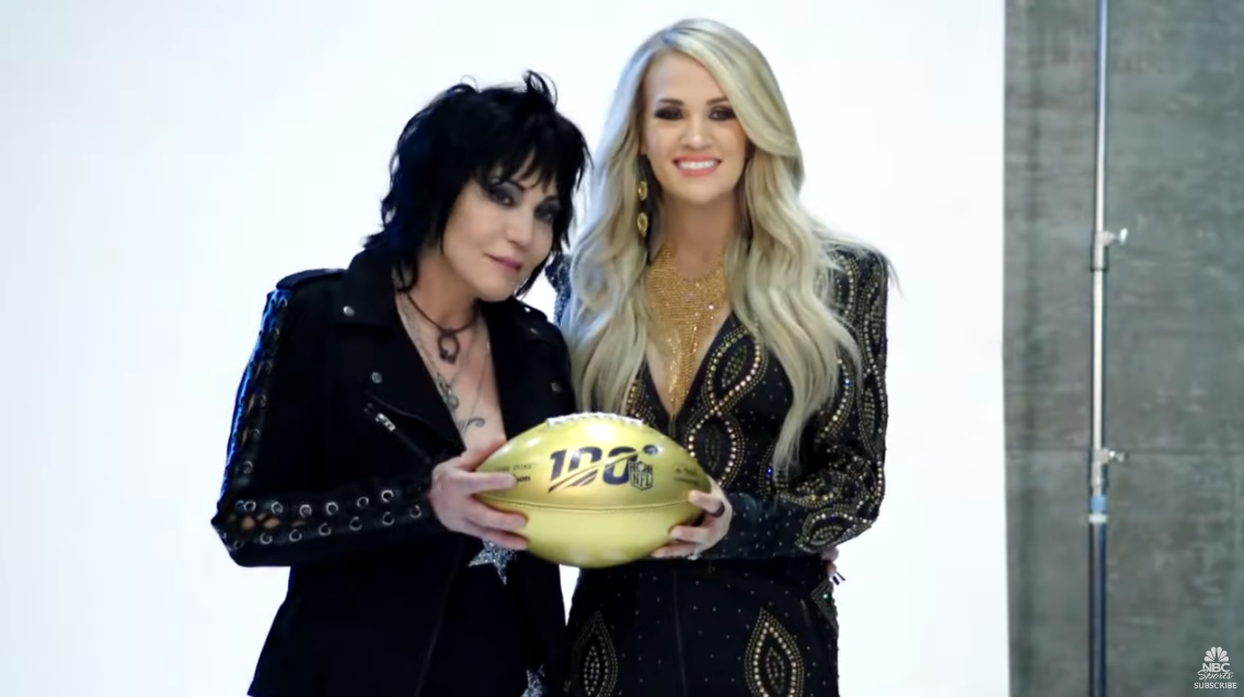 Watch Carrie Underwood's 'Sunday Night Football' Opening, Featuring Joan  Jett Sounds Like Nashville