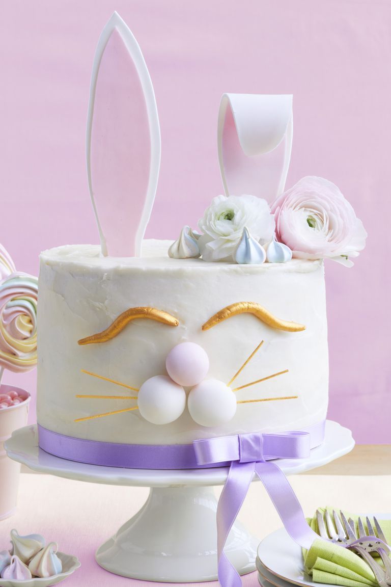 Sweet and Simple Bunny Cake- Free Tutorial - My Cake School