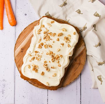 best easy baking recipes carrot cake traybake cake