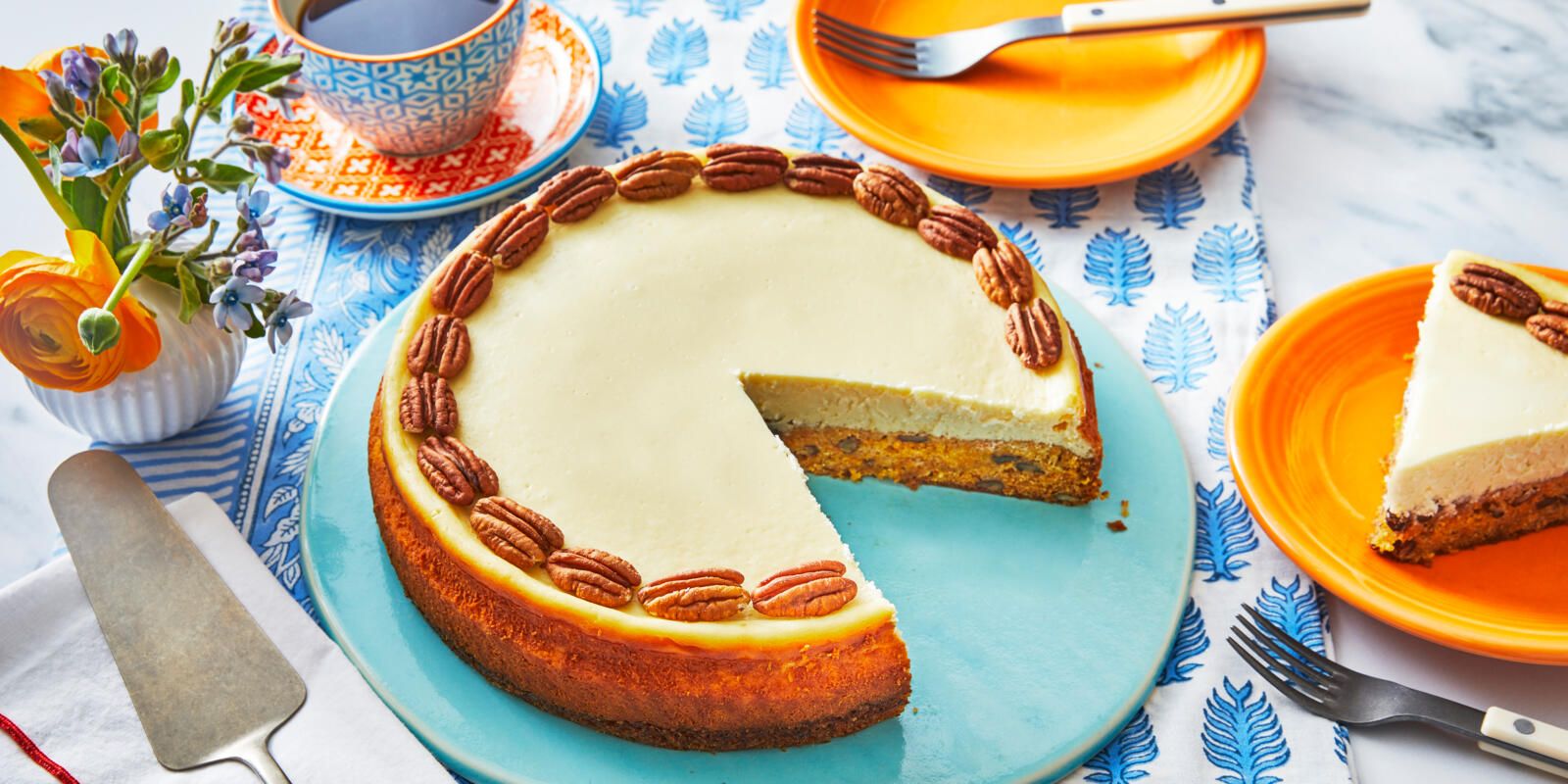 Carrot Cake Cheesecake | The Domestic Rebel