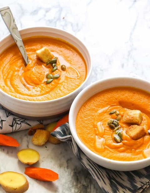 carrot recipes carrot ginger soup