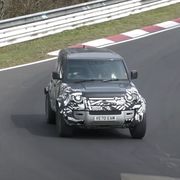 land rover defender svx testing at the ring