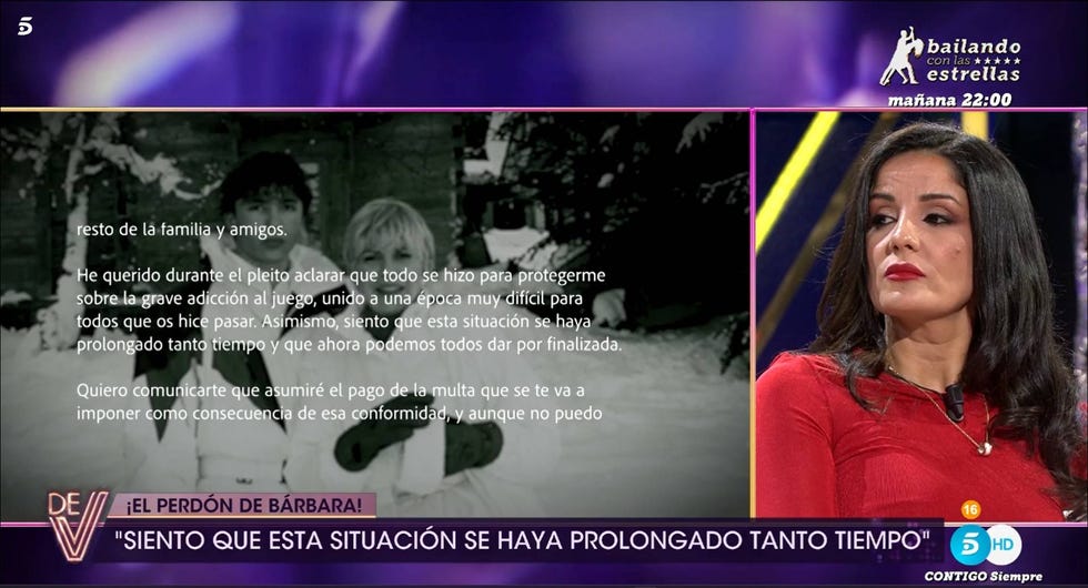 carta barbara rey de viernes