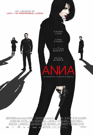 Cartel de "Anna" de Luc Besson