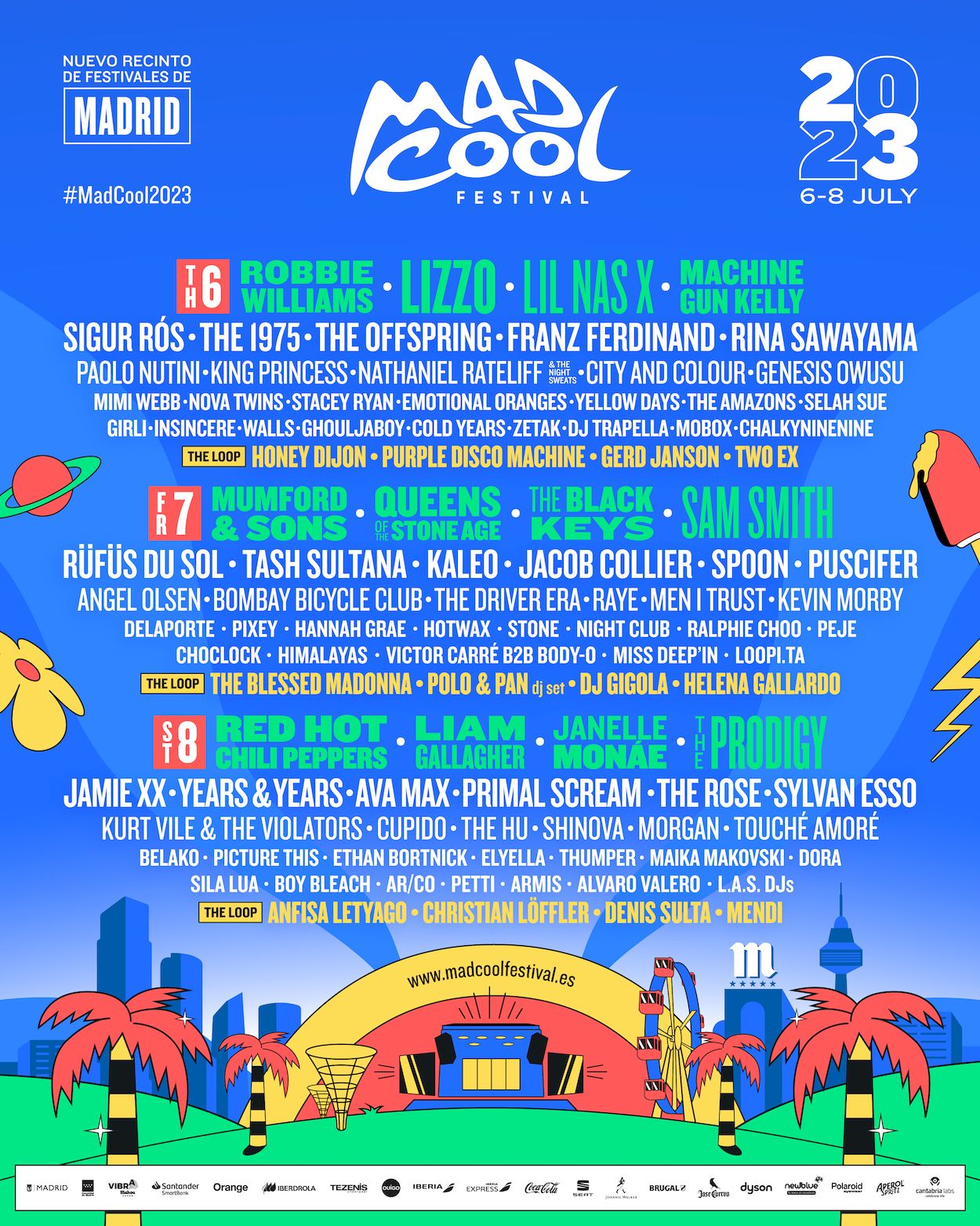 Festival Mad Cool 2023 Cartel Fechas Entradas   Cartel Mad Cool 2023 6447e5fad2318 