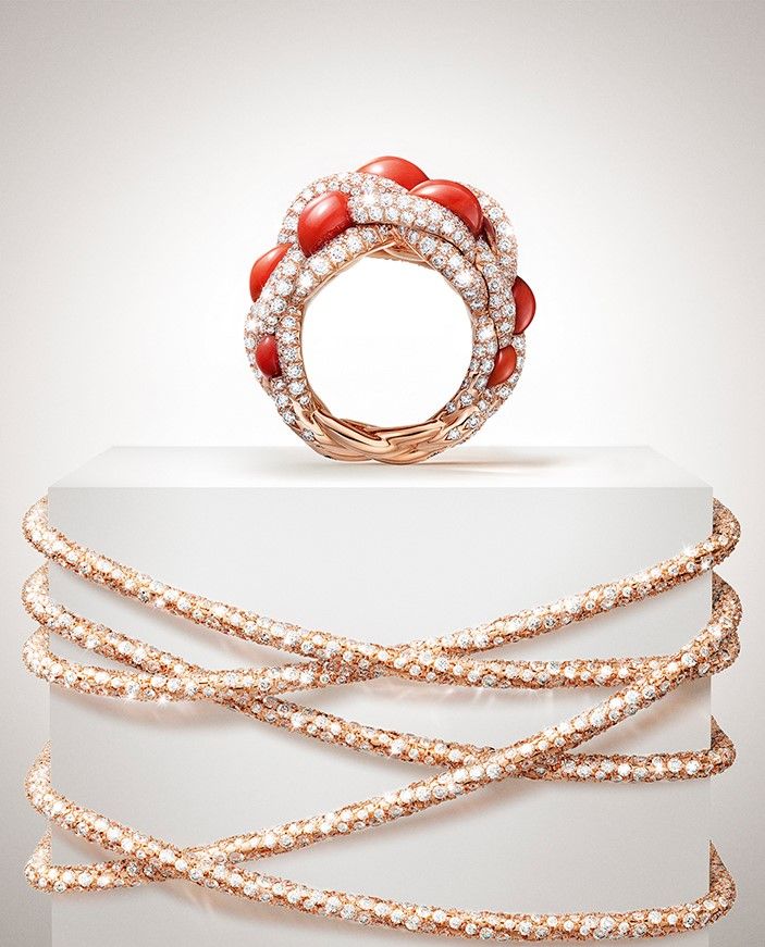 cartier卡地亞的風格宣言！全新tressage珠寶以顛覆想像的創意，探索設計與工藝的無限可能
