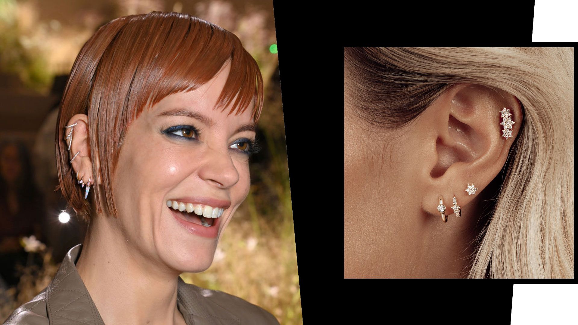 Amazon.com: Genuine Black Diamond Solitaire Stud Earring in 14K Solid Gold  Helix Tragus Cartilage Upper Ear Piercing Jewelry Hypoallergenic Internally  Threaded Flat Back Earring For Men Women Girls (0.04 - 0.10 Carat),