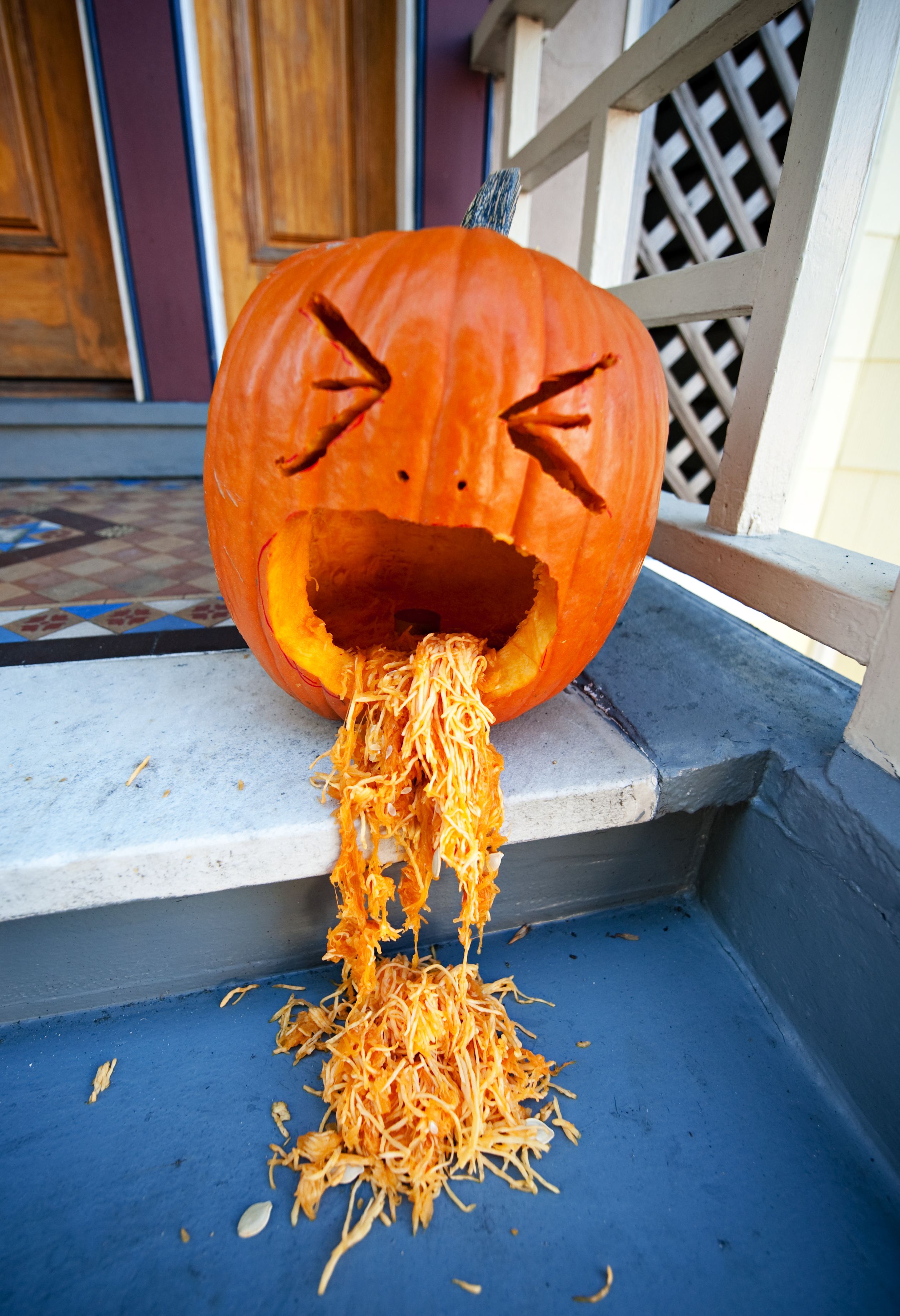 Cool carved pumpkin ideas discount