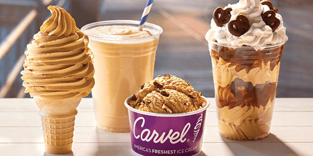 Carvel Is Serving Sea Salt Caramel Soft Serve And Scooped Ice Cream For A Limited Time 